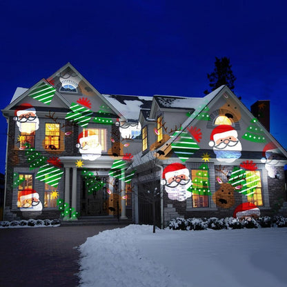 Christmas Halloween Home Decoration Projector Lights (12 Patterns)