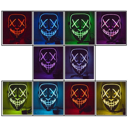【LIMITED OFFER:50% OFF】Halloween - LED luminous mask